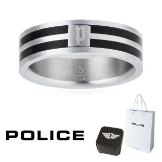 ポリス(POLICE)の新品 POLICE ポリス 指輪 リング SERENE 26164RSS 19号(リング(指輪))