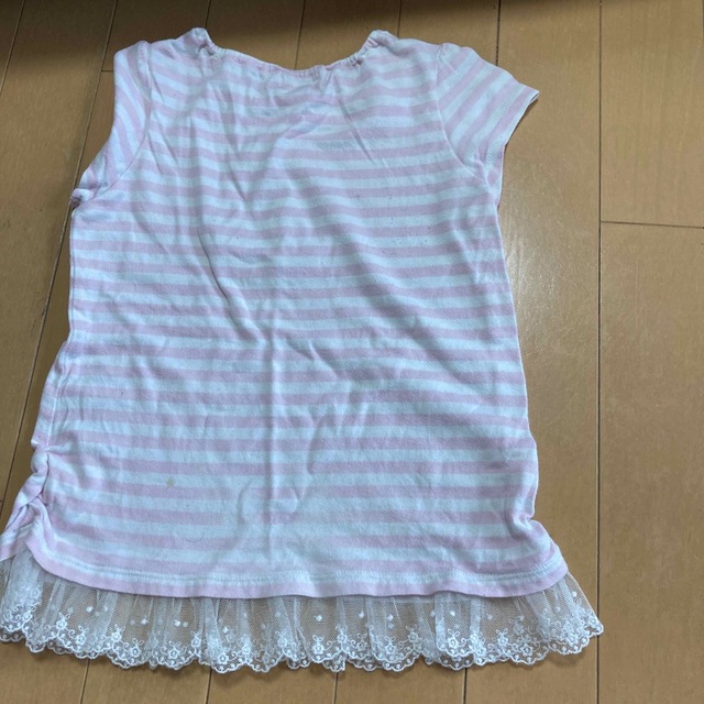 mikihouse(ミキハウス)の110センチトップス2枚セット キッズ/ベビー/マタニティのキッズ服女の子用(90cm~)(Tシャツ/カットソー)の商品写真