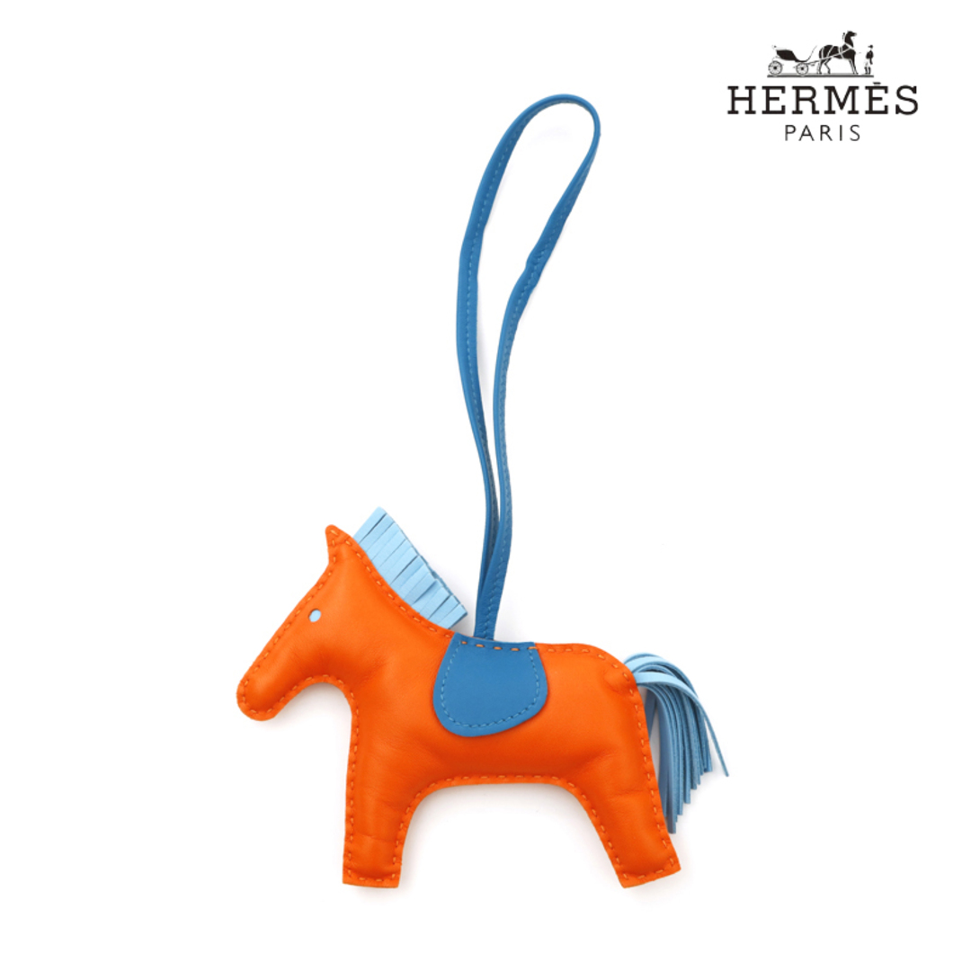 エルメス HERMES ロデオMM モーヴシルベストル キーホルダー チャーム スイフト