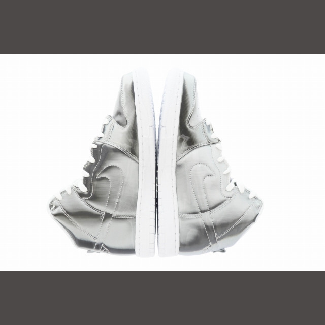 NIKE(ナイキ)のナイキ NIKE × CLOT クロット ダンク ハイ フラックス シルバー メンズの靴/シューズ(スニーカー)の商品写真
