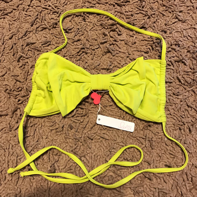 lolli swim♡リボンイエロービキニ セットレディース