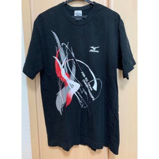 ミズノ(MIZUNO)のミズノ 卓球 2006 全日本 記念 Tシャツ　半袖　Mサイズ　黒(卓球)