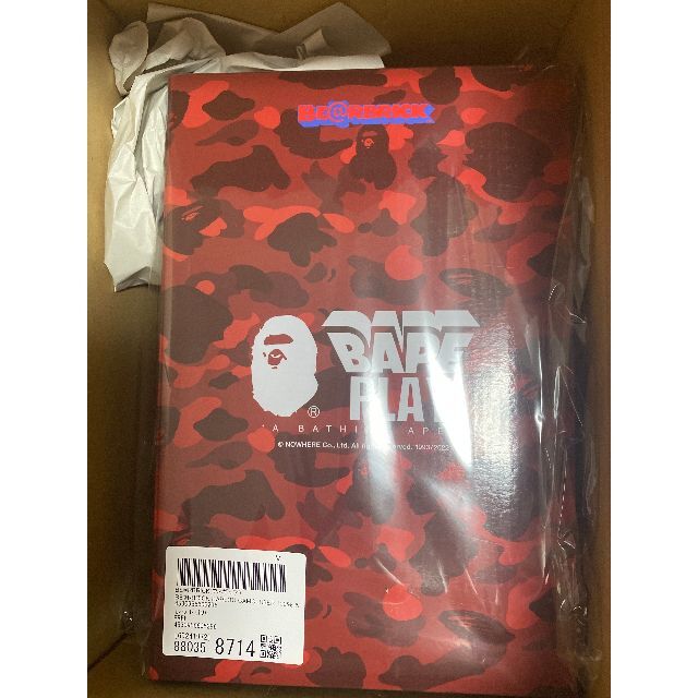  BAPE(R) CAMO TIGER 100％ & 400％ RED エンタメ/ホビーのフィギュア(その他)の商品写真