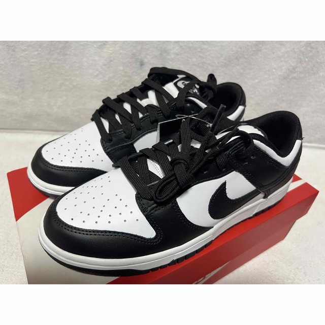 未使用品 Nike Dunk Low Retro White/Black26cmメンズ