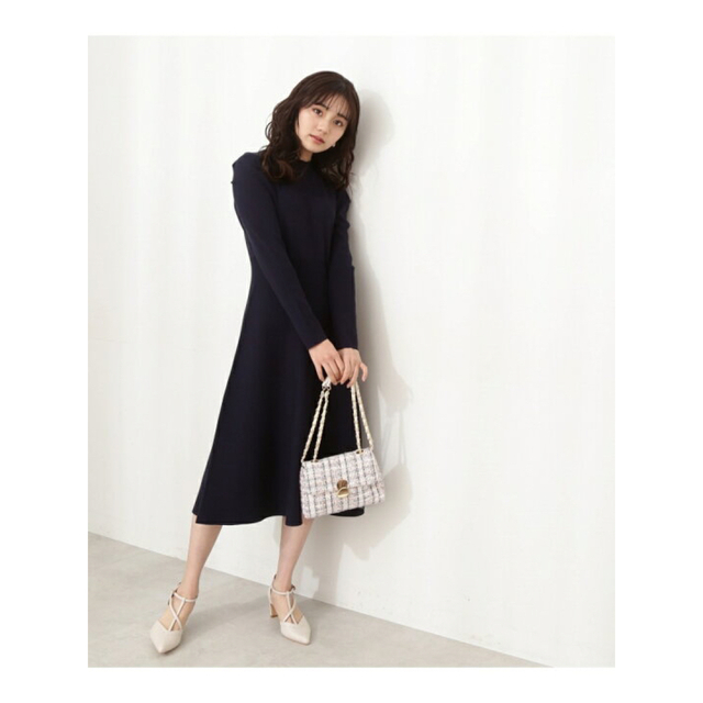 PROPORTION BODY DRESSING クラシカルニットワンピース