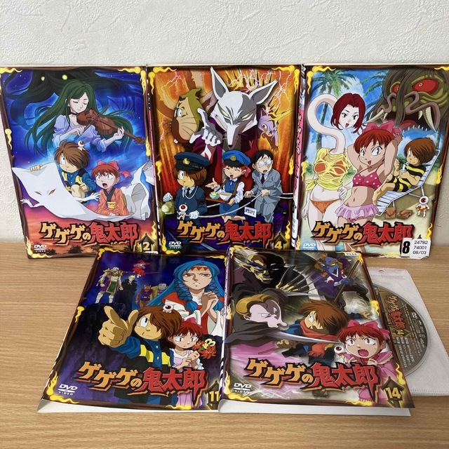 ゲゲゲの鬼太郎 2007 TVシリーズ DVD 5本 2・4・8の通販 by s ゲゲゲの鬼太郎 2007 TVシリーズ DVD 5本 2・4・8の通販 by s