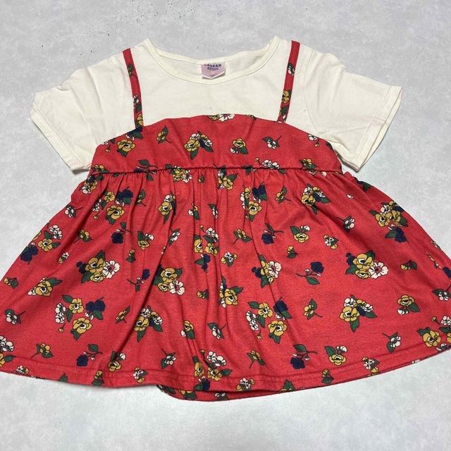 ノーブランド 120cm 半袖 キッズ/ベビー/マタニティのキッズ服女の子用(90cm~)(Tシャツ/カットソー)の商品写真