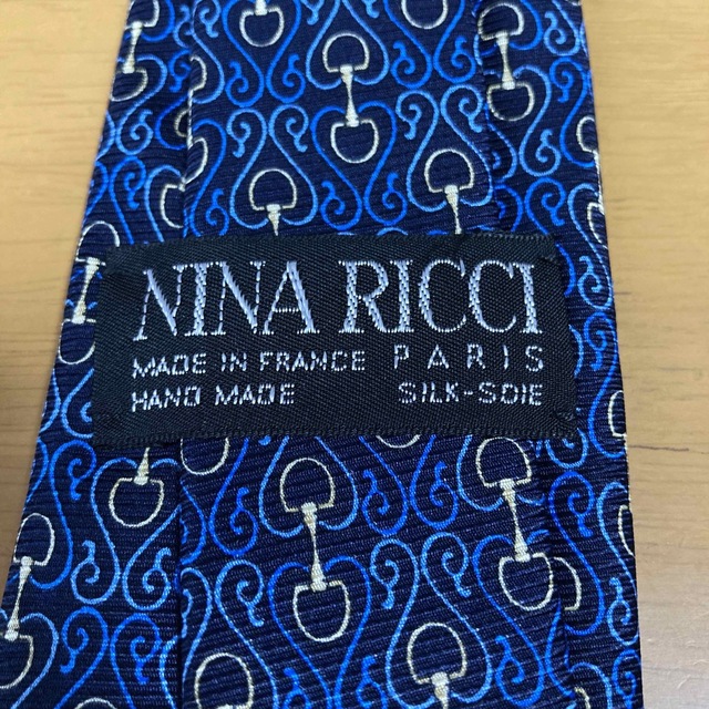 NINA RICCI(ニナリッチ)のニナリッチ　ネクタイ　シルク　新品 メンズのファッション小物(ネクタイ)の商品写真