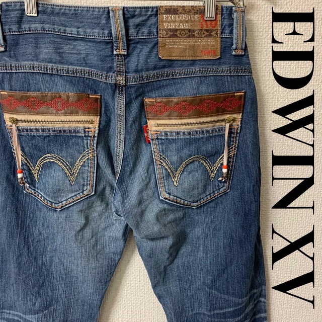 EDWIN - EDWIN XV VINTAGE エドウィン ヴィンテージ デニム パンツの
