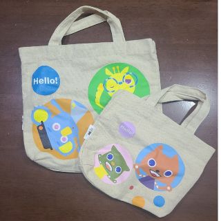 ベネッセ(Benesse)の【新品】WORLD WIDE KIDS 親子トートバッグ(トートバッグ)