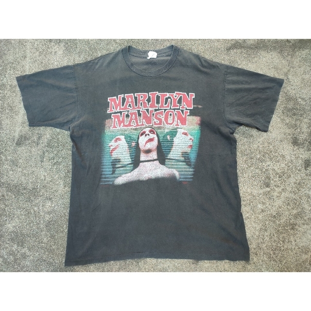 すべて半額 【値下げ不可】古着 90s Marilyn Manson Tシャツ
