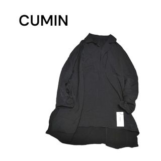 CUMIN 変形切替シャツチュニックの通販 by keiem's shop|ラクマ CUMIN 変形切替シャツチュニック