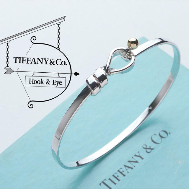 販売販売好調 極美品 TIFFANY ティファニー フックu0026アイ 925 750