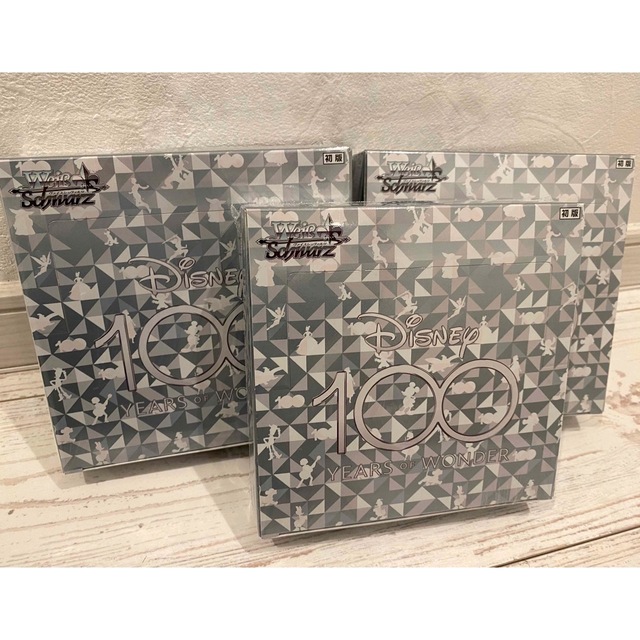 ヴァイスシュヴァルツ Disney 100 3BOX - Box/デッキ/パック