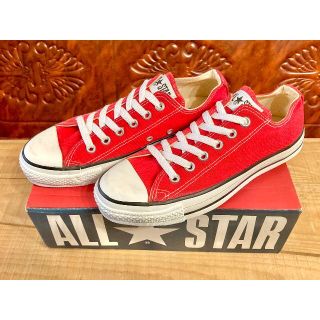 コンバース(CONVERSE)の★90s!USA!コンバース オールスター 赤 ビンテージ 234★(スニーカー)