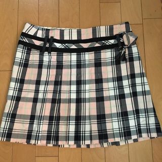 バーバリー(BURBERRY)のバーバリーブルーレーベル☆春夏向けのチェックのスカート♡(サイズ38)(ミニスカート)