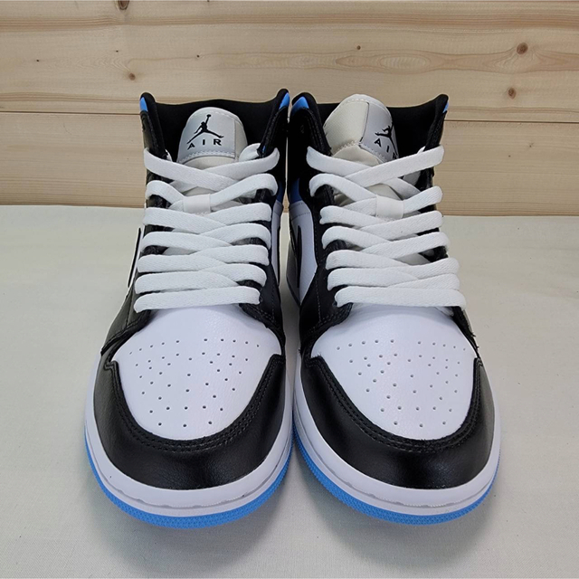 新品未使用AirJordan1 Mid UniversityBlue 25cm