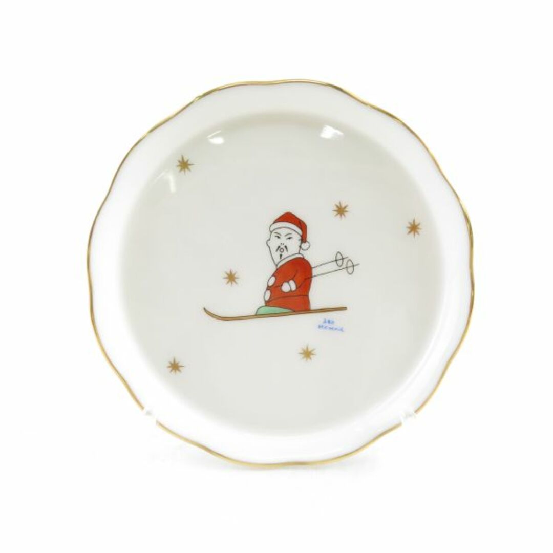 美品 Herend ヘレンド マンダリンサンタ 341 プチプレート 10cm 小皿