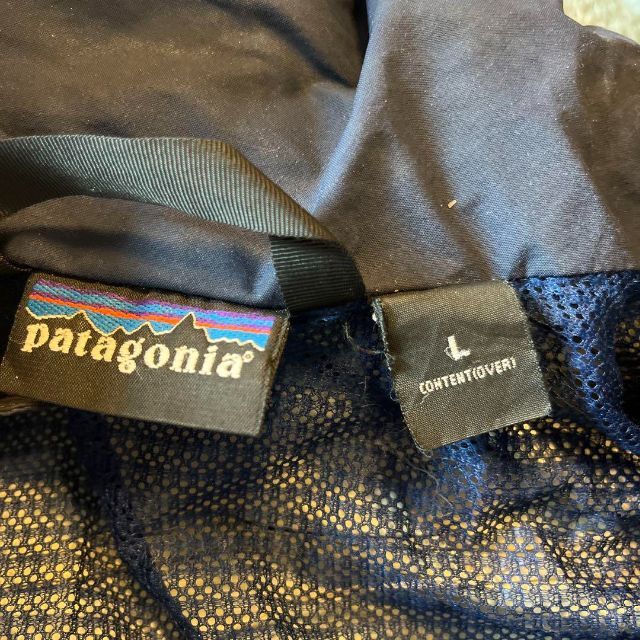 【ビンテージ】パタゴニア patagonia マウンテンパーカー ロゴ ブラック