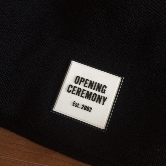 OPENING CEREMONY(オープニングセレモニー)の正規品 opening ceremony オープニングセレモニー ビーニー メンズの帽子(ニット帽/ビーニー)の商品写真