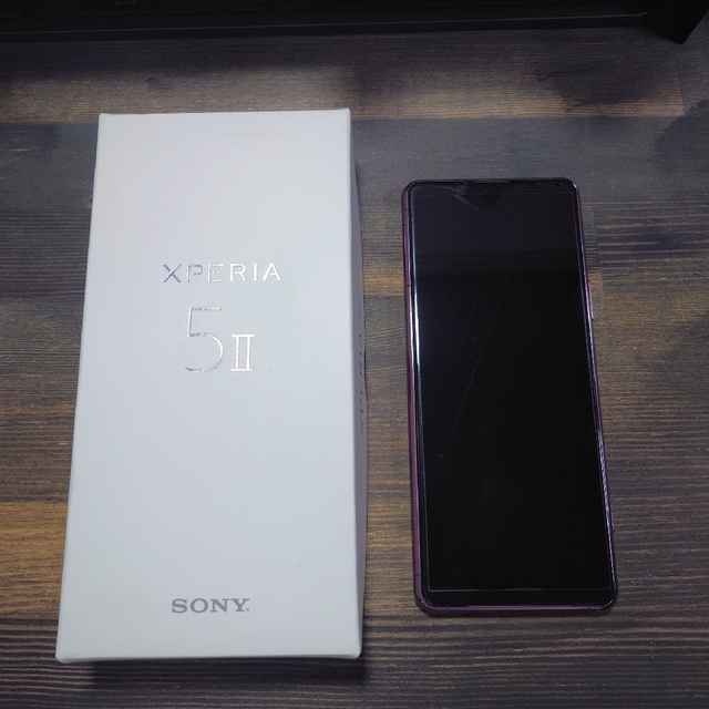 Xperia(エクスペリア)のSONY Xperia 5 II 国内版simフリー XQ-AS42 ピンク スマホ/家電/カメラのスマートフォン/携帯電話(スマートフォン本体)の商品写真