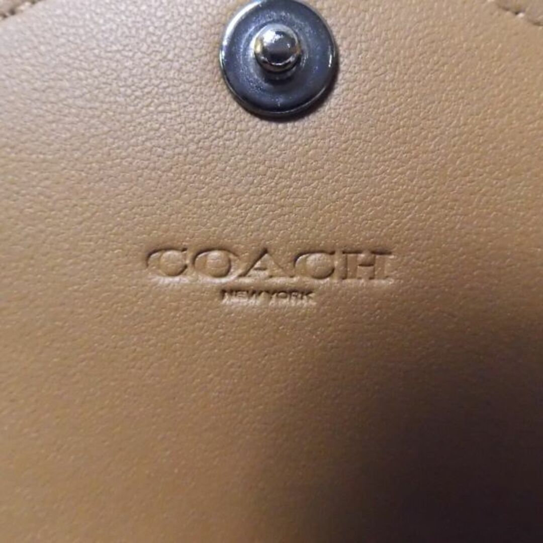 COACH(コーチ)の美品 COACH コーチ C2622 二つ折り長財布 ピンク レディース AY3637C  レディースのファッション小物(財布)の商品写真