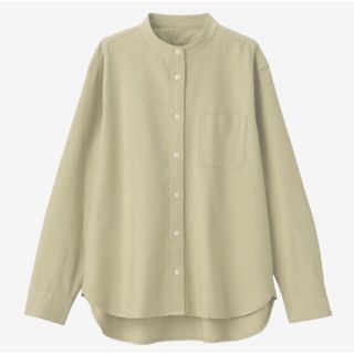 ムジルシリョウヒン(MUJI (無印良品))の無印良品　洗いざらしオックススタンドカラーシャツ(シャツ/ブラウス(長袖/七分))