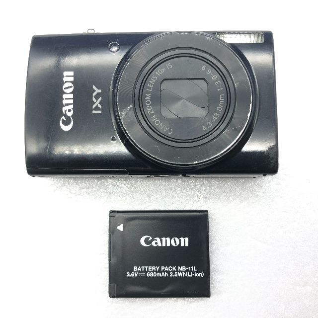 【Wi-Fi内蔵】　Canon IXY 210　ブラックCanon