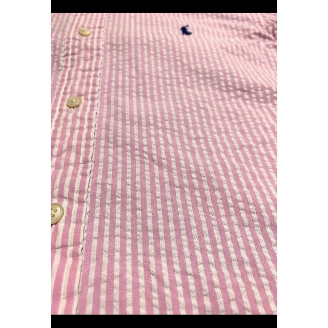Ralph Lauren(ラルフローレン)の【希少カラー】 ラルフローレン シアサッカー 半袖 ボタンダウン シャツ1183 メンズのトップス(シャツ)の商品写真