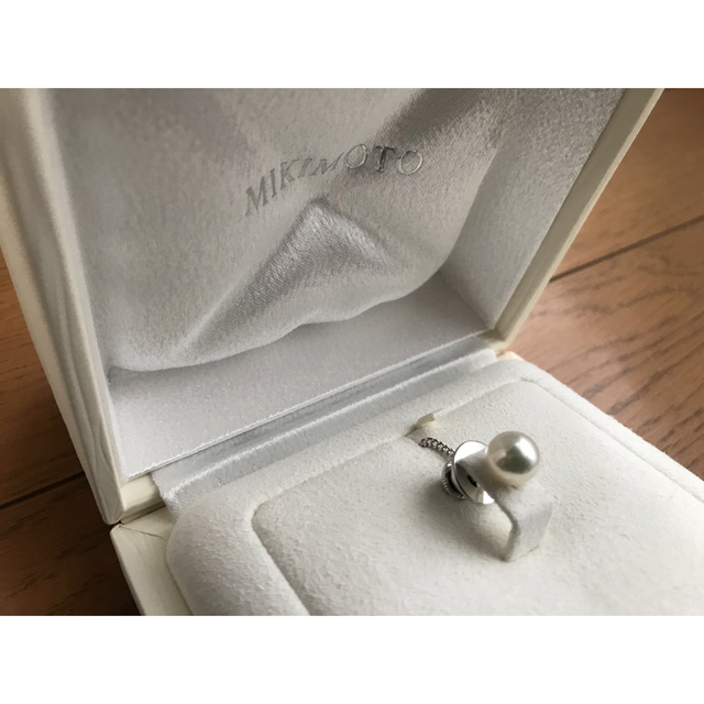 ●MIKIMOTO パール　タイピン　新品未使用●