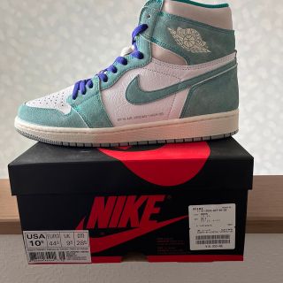 ジョーダン(Jordan Brand（NIKE）)のNIKE AIR JORDAN 1 RETRO ターボグリーン(スニーカー)