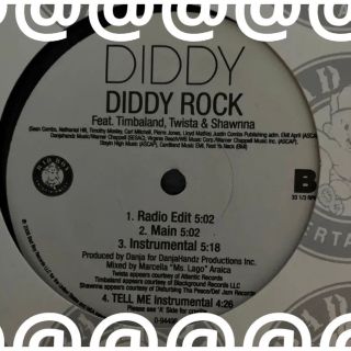 パフ・ダディ&ザ・ファミリー ラストナイト 12インチ LP シングルの
