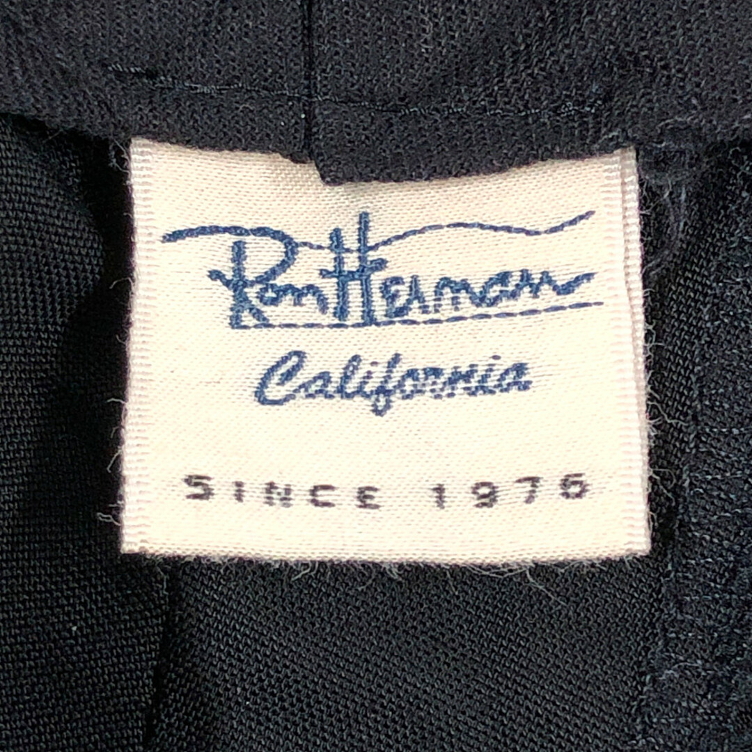 RON HERMAN ロンハーマン 品番 3120600099 パンツ 薄手 黒 サイズS 正規品 / B3338