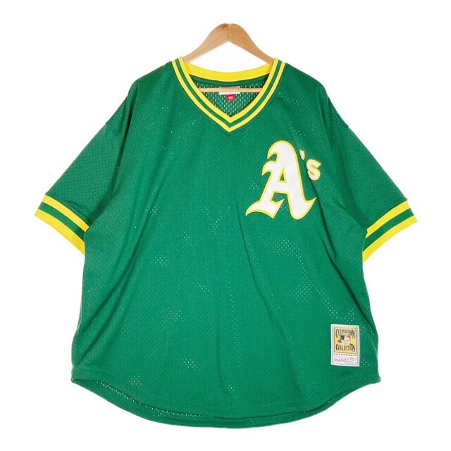 ★ミッチェル&ネス OAKLAND ATHLETICS メッシュ ユニフォーム