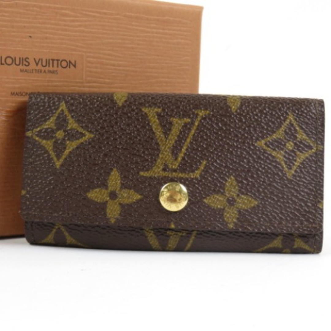 極美品 LOUIS VUITTON ルイヴィトン ミュルティクレ4 4連 ヴィンテージ