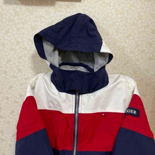 トミーヒルフィガー(TOMMY HILFIGER)の【希少】Tommy Hilfiger ナイロンジャケットパーカー トリコロール(ナイロンジャケット)