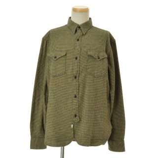 ダブルアールエル(RRL)の【RRL】Houndstooth Cotton Work Shirt (シャツ)