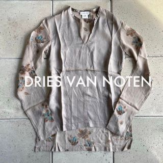 ドリスヴァンノッテン(DRIES VAN NOTEN)のdries van noten（ライカ期） 花柄ブラウス(シャツ/ブラウス(長袖/七分))