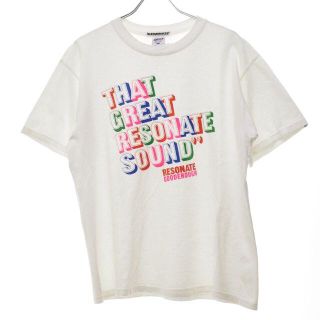 リゾネイトグッドイナフ(RESONATE GOODENOUGH)の【RESONATEGOODENOUGH】00sRESONATESOUNDTシャツ(Tシャツ/カットソー(半袖/袖なし))