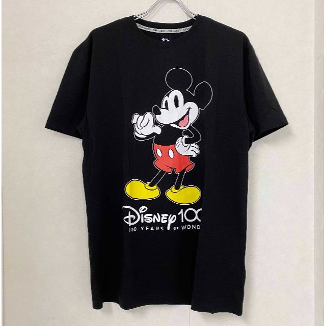 新品 L ★ コストコ ディズニー 100周年 Tシャツ ブラック US-M | フリマアプリ ラクマ