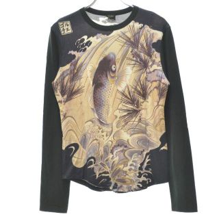 ジャンポールゴルチエ(Jean-Paul GAULTIER)の【JEANPAULGAULTIERHOMME】和柄 鯉の滝登り タトゥーTシャツ(Tシャツ/カットソー(半袖/袖なし))