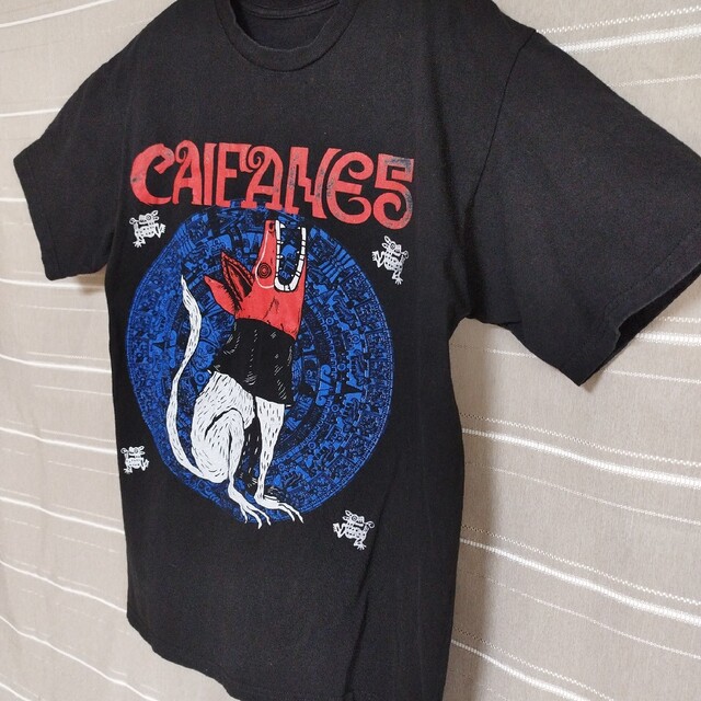 CAIFANES カイファネス バンドTシャツ tシャツ バンt ロック 黒 5
