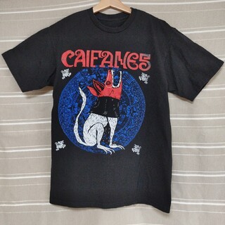CAIFANES カイファネス バンドTシャツ tシャツ バンt ロック 黒