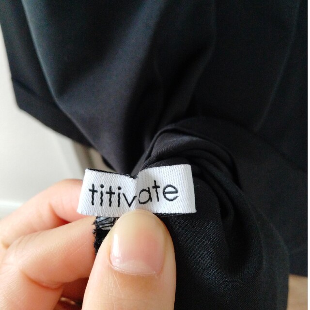 titivate(ティティベイト)の2wayトップス レディースのトップス(シャツ/ブラウス(半袖/袖なし))の商品写真