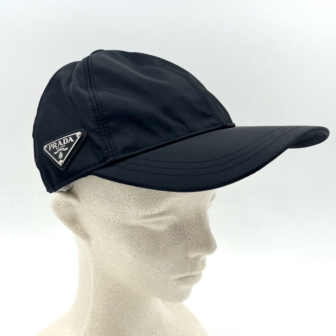 激安超安値 トライアングル プラダ PRADA ロゴプレート CAP ベース