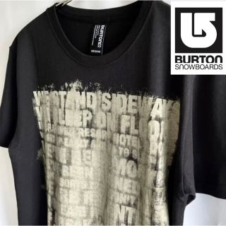 バートン(BURTON)の【新品】BURTON バートン フロントストリートウォール調プリントTシャツ①(Tシャツ/カットソー(半袖/袖なし))