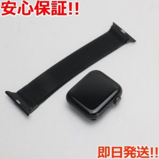 アップル(Apple)の超美品 Apple Watch SE GPS 40mm  スペースグレイ(その他)