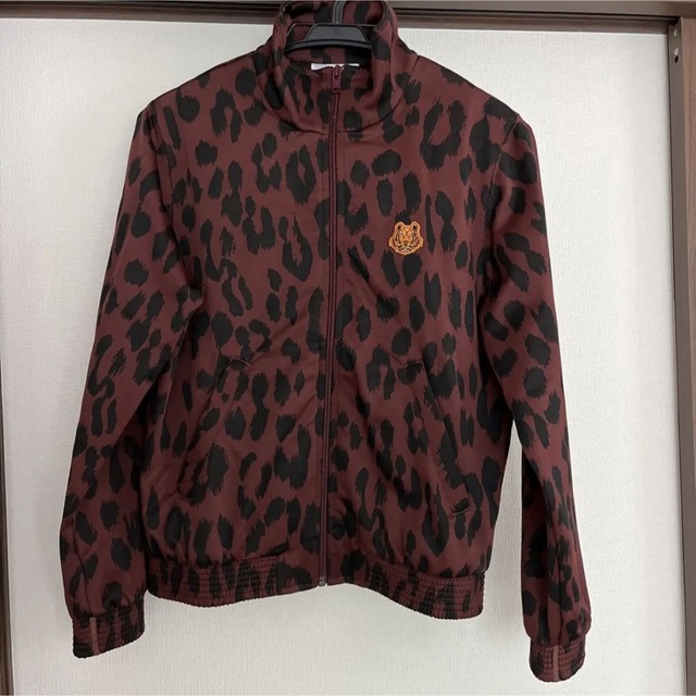 KENZO - ☆新品未使用☆ KENZO ヒョウ柄 ジャンパー ジャージの KENZO - ☆新品未使用☆ KENZO ヒョウ柄 ジャンパー ジャージの
