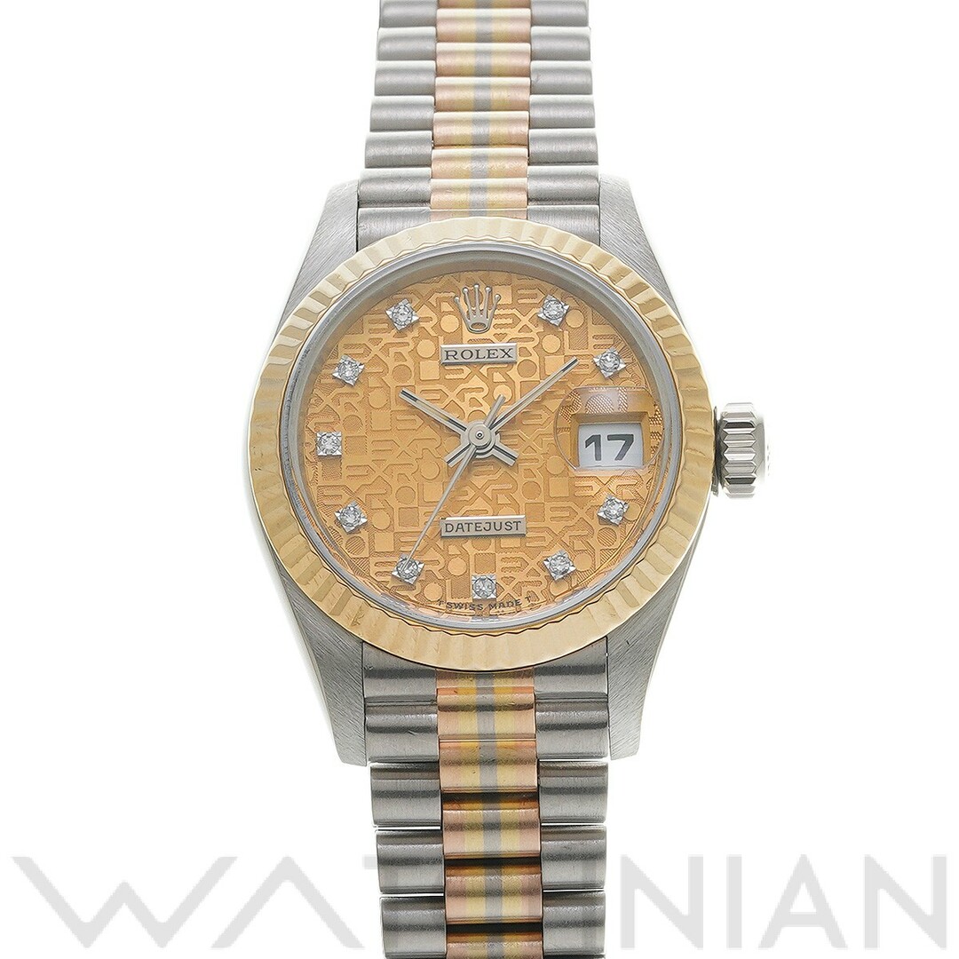 ロレックス ROLEX 69179BIC X番(1993年頃製造) コパーコンピュータ /ダイヤモンド レディース 腕時計