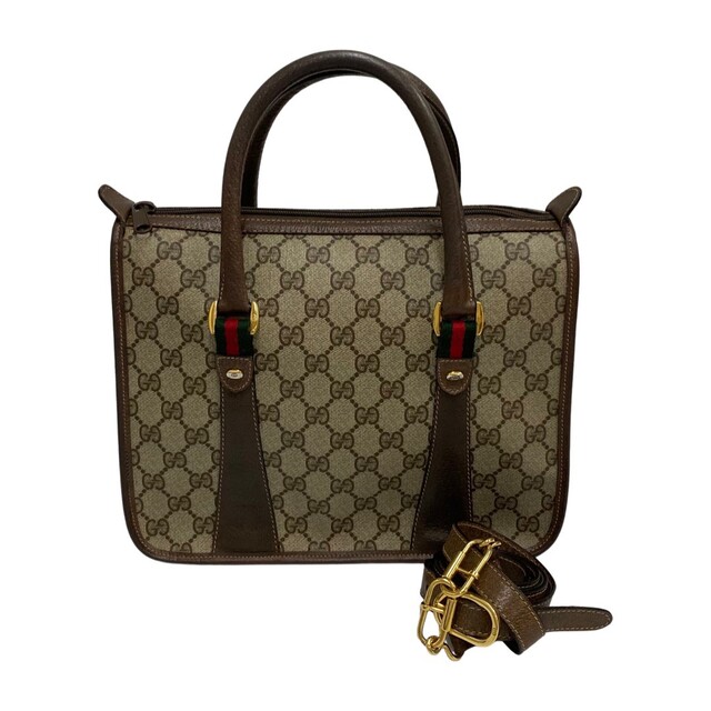 3年保証』 GUCCI 保存袋付き 美品 極 - Gucci オールドグッチ ブラウン